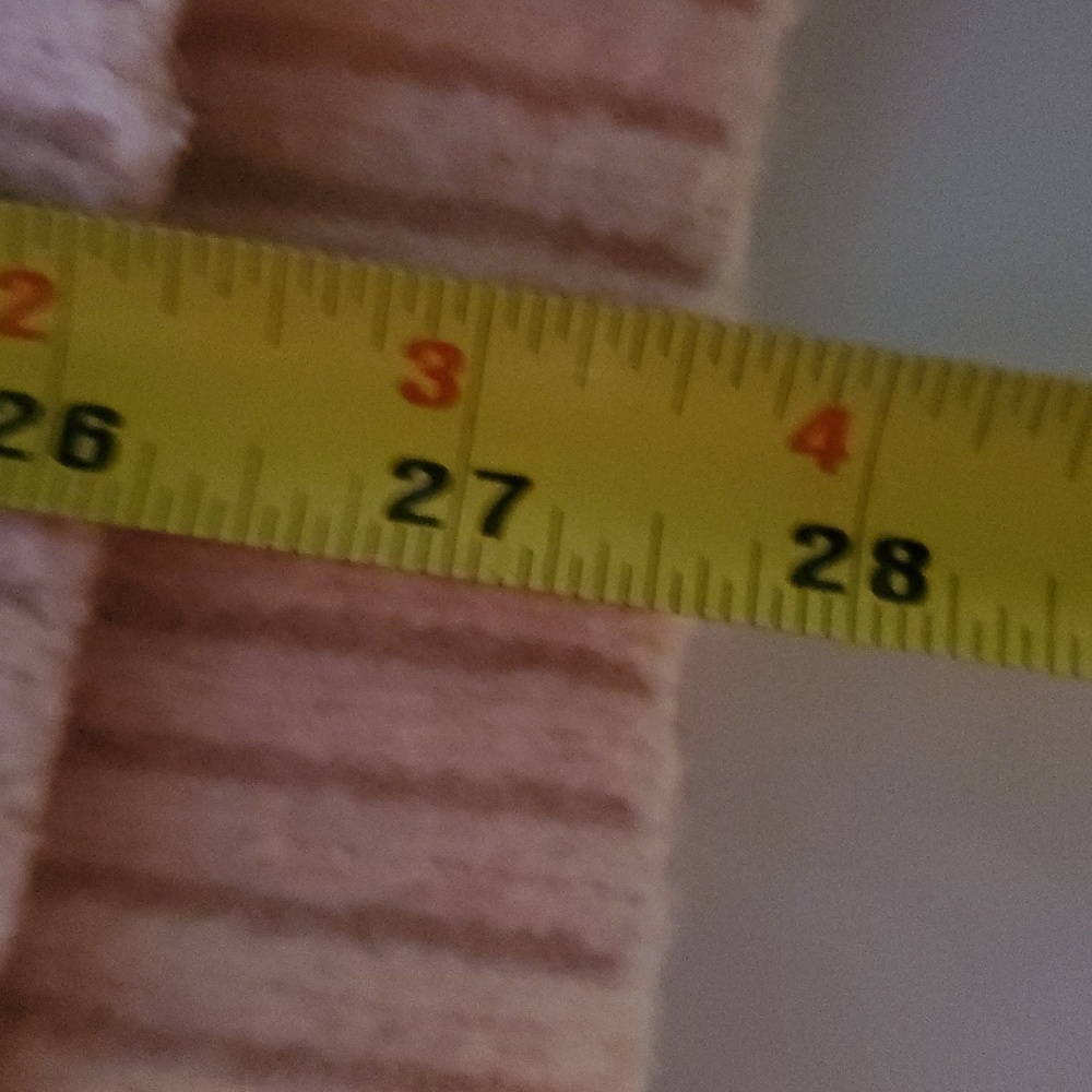 Anthropologie Aimee Alpaca Pullover Sweater Pompom Size Small Longer Length Pink - Picture 14 of 14